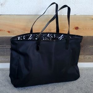 Large Saks Fifth Avenue Black Tote